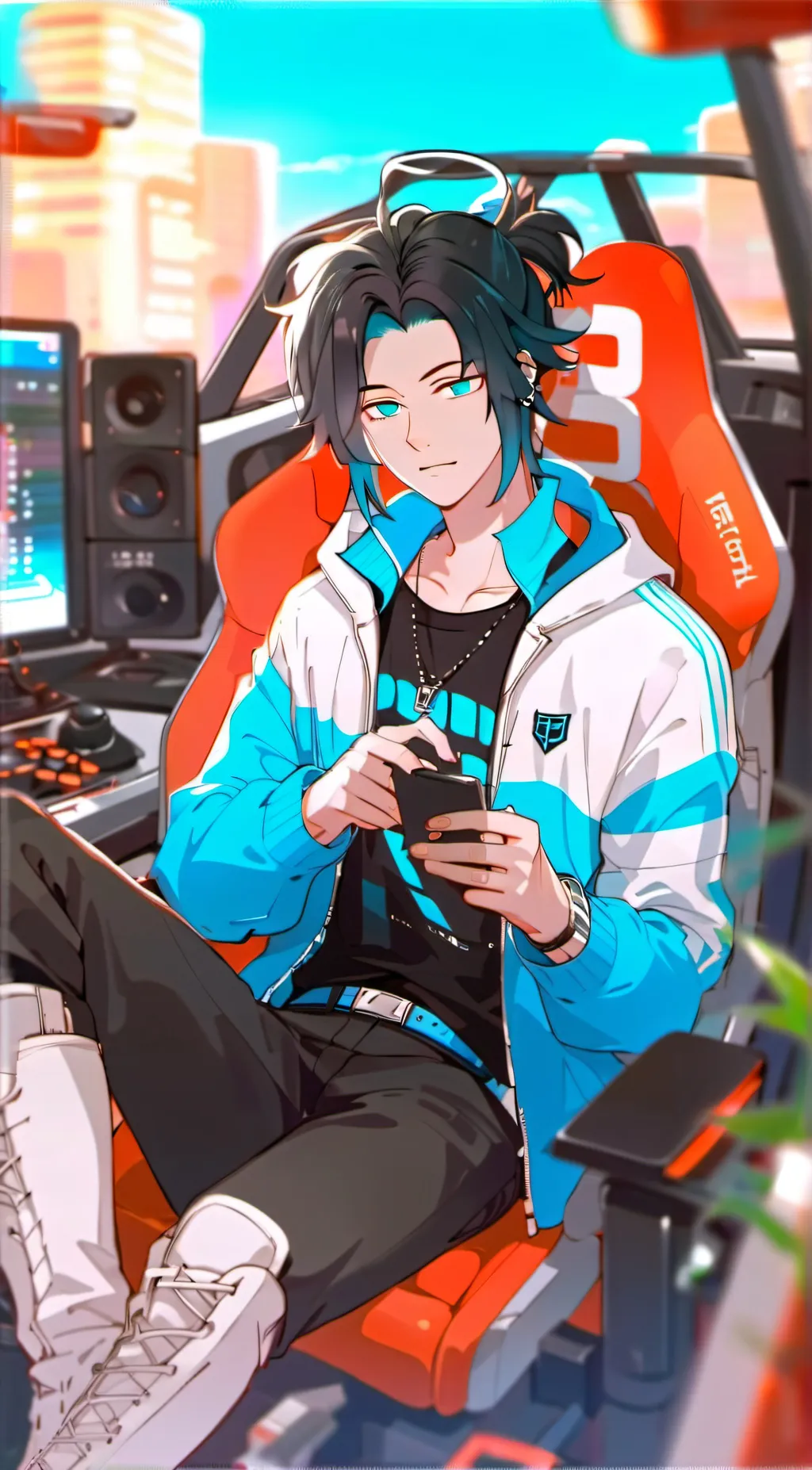 ai character: ajax background