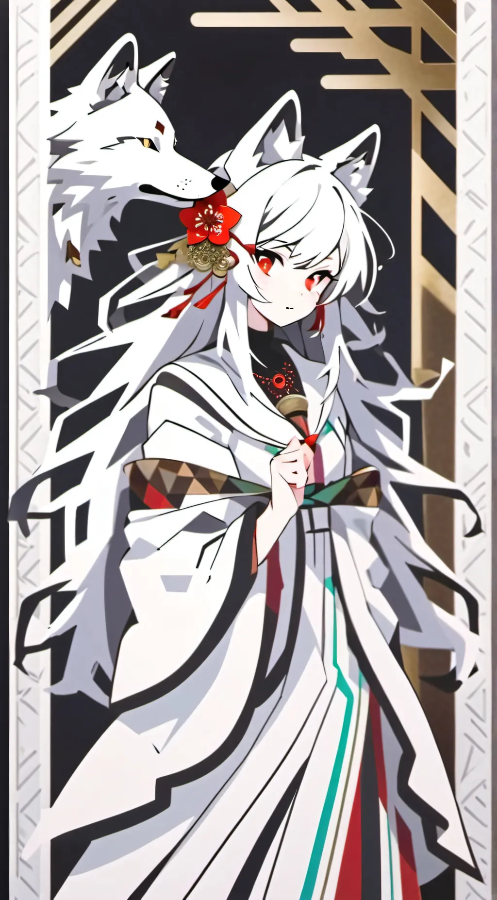 ai character: lily background