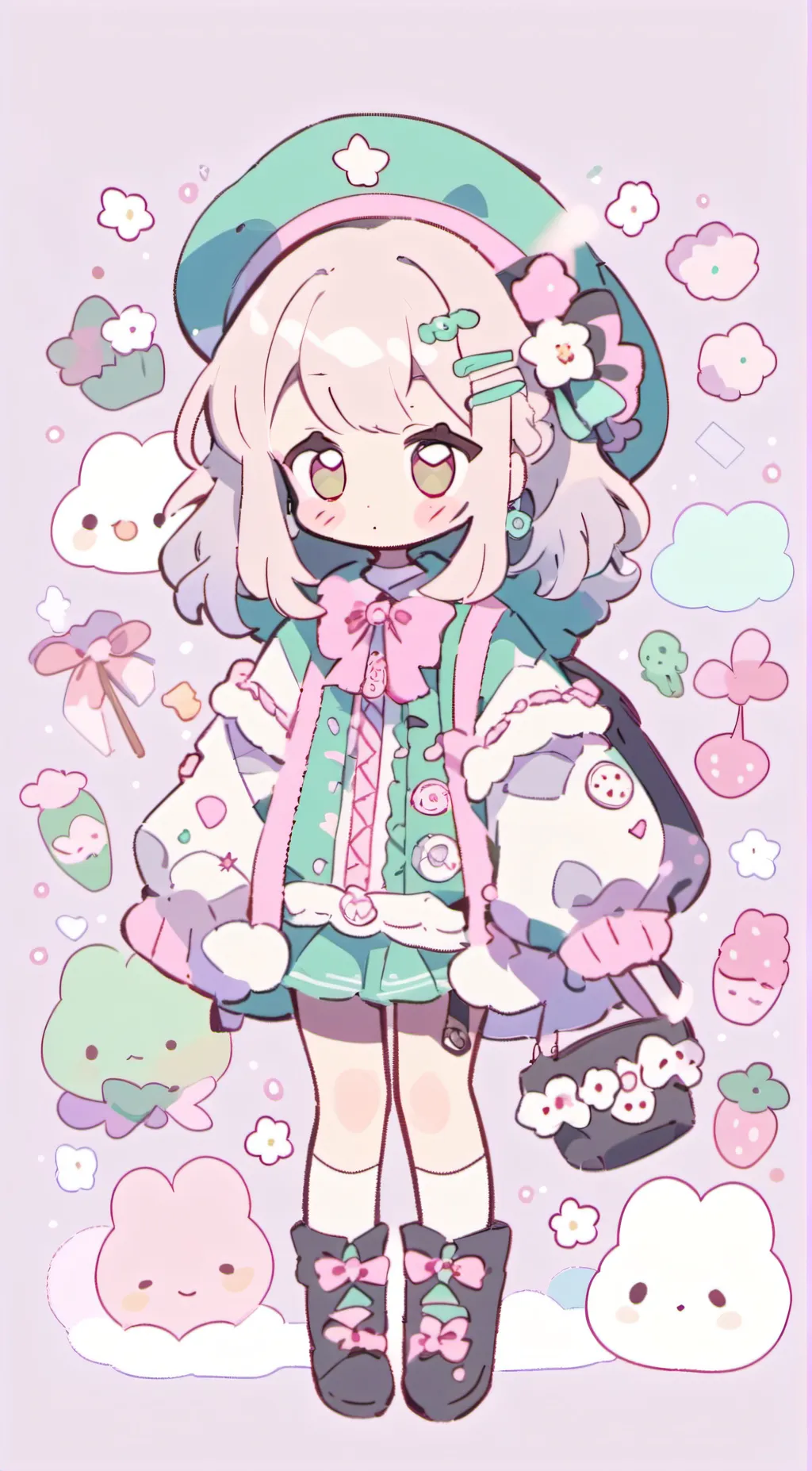 ai character: Andrea(your Uber)  background