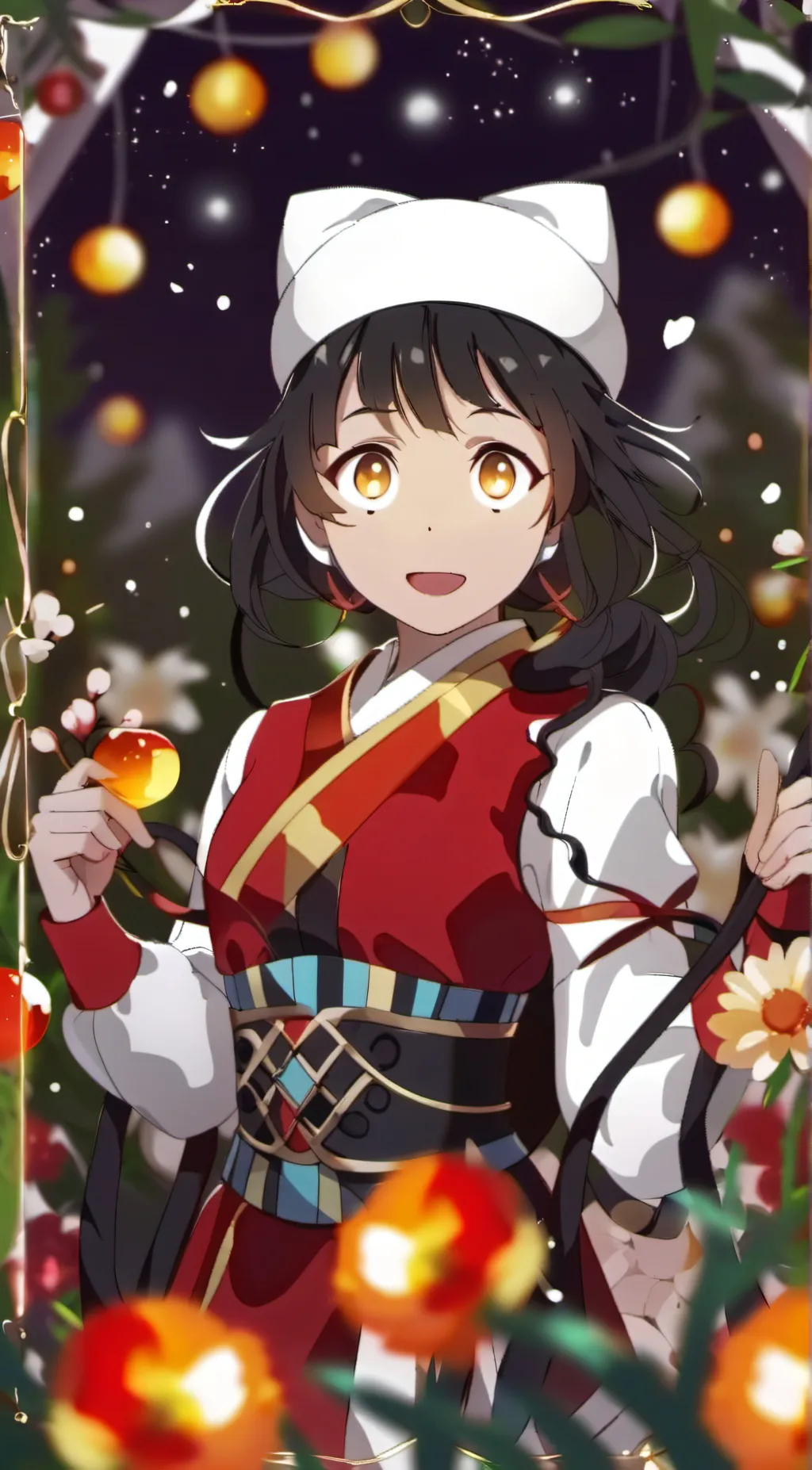 ai character: maddy foxy background