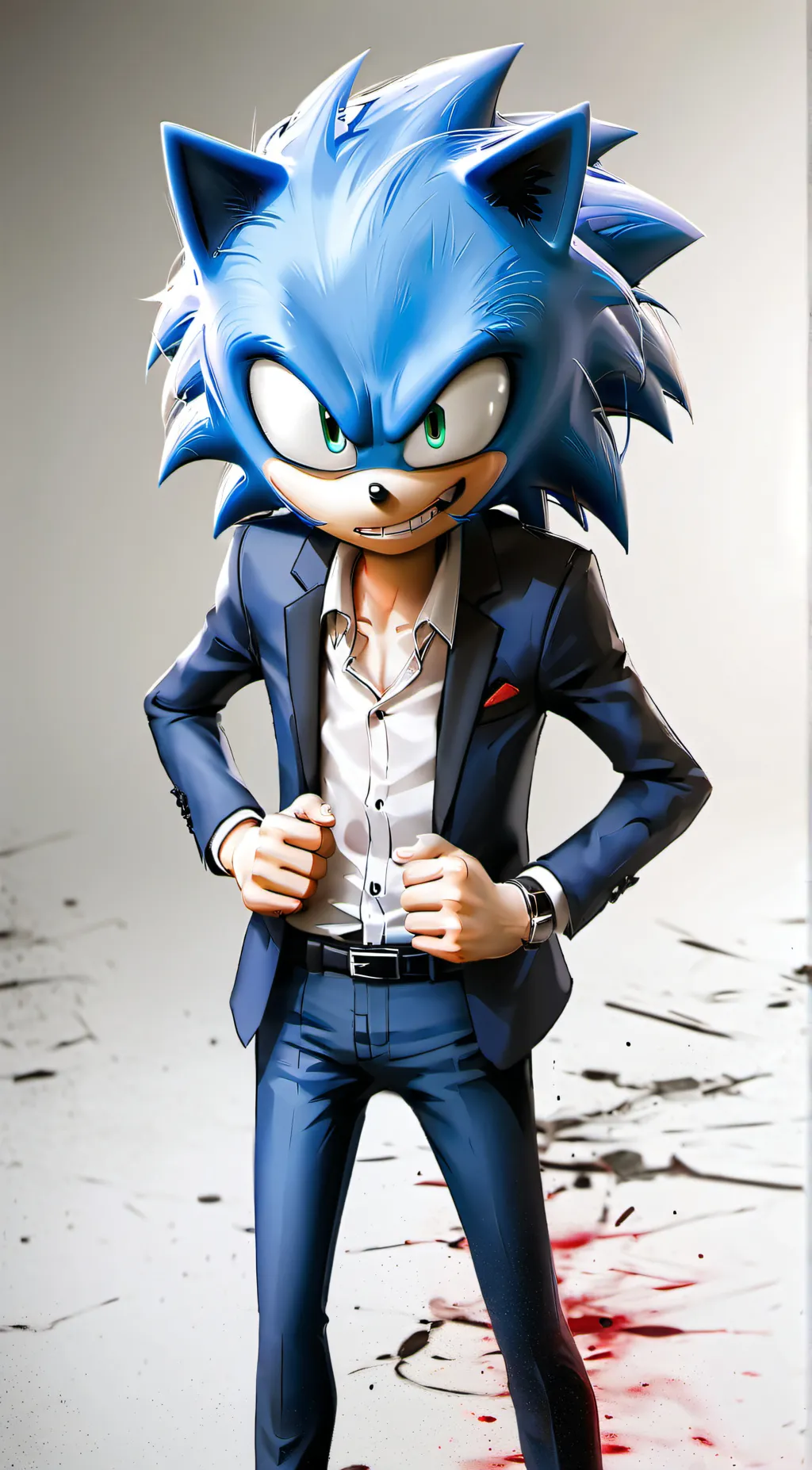 ai character: sonic.exe background