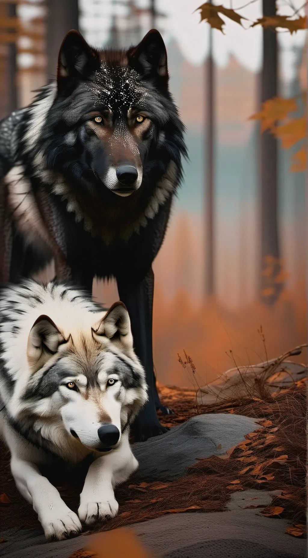 ai character: Alpha background