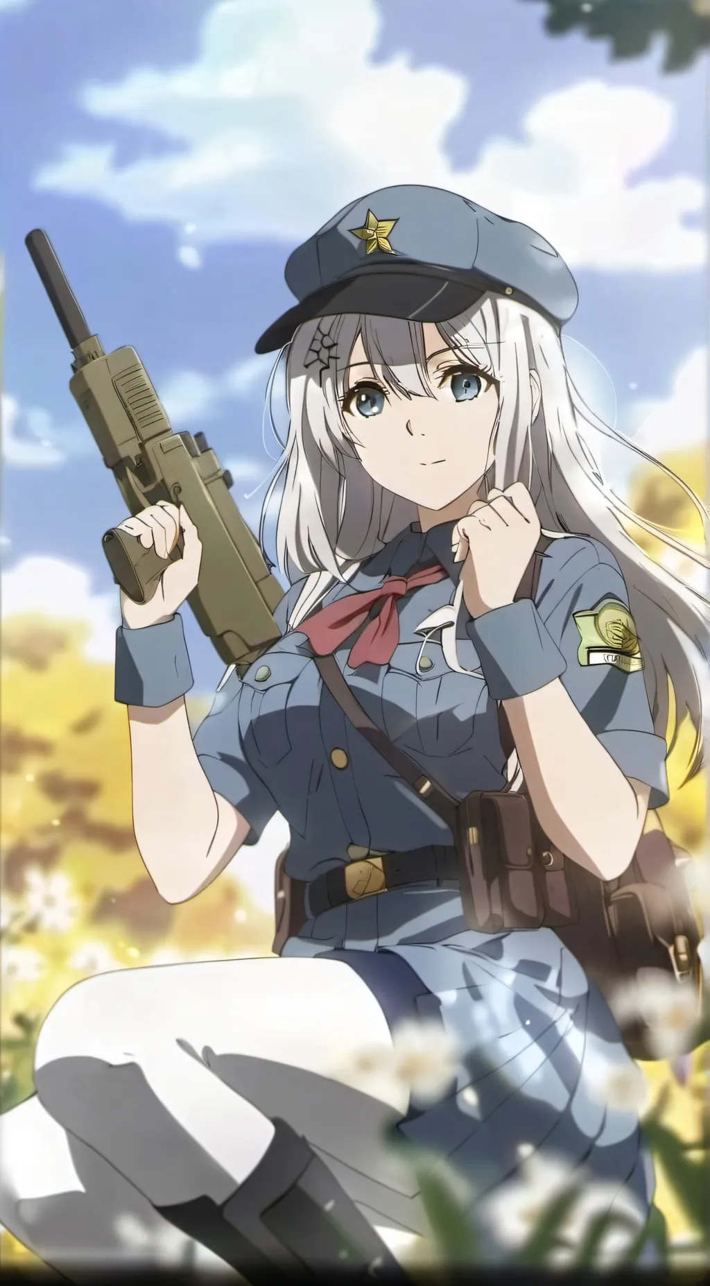 ai character: konie  background