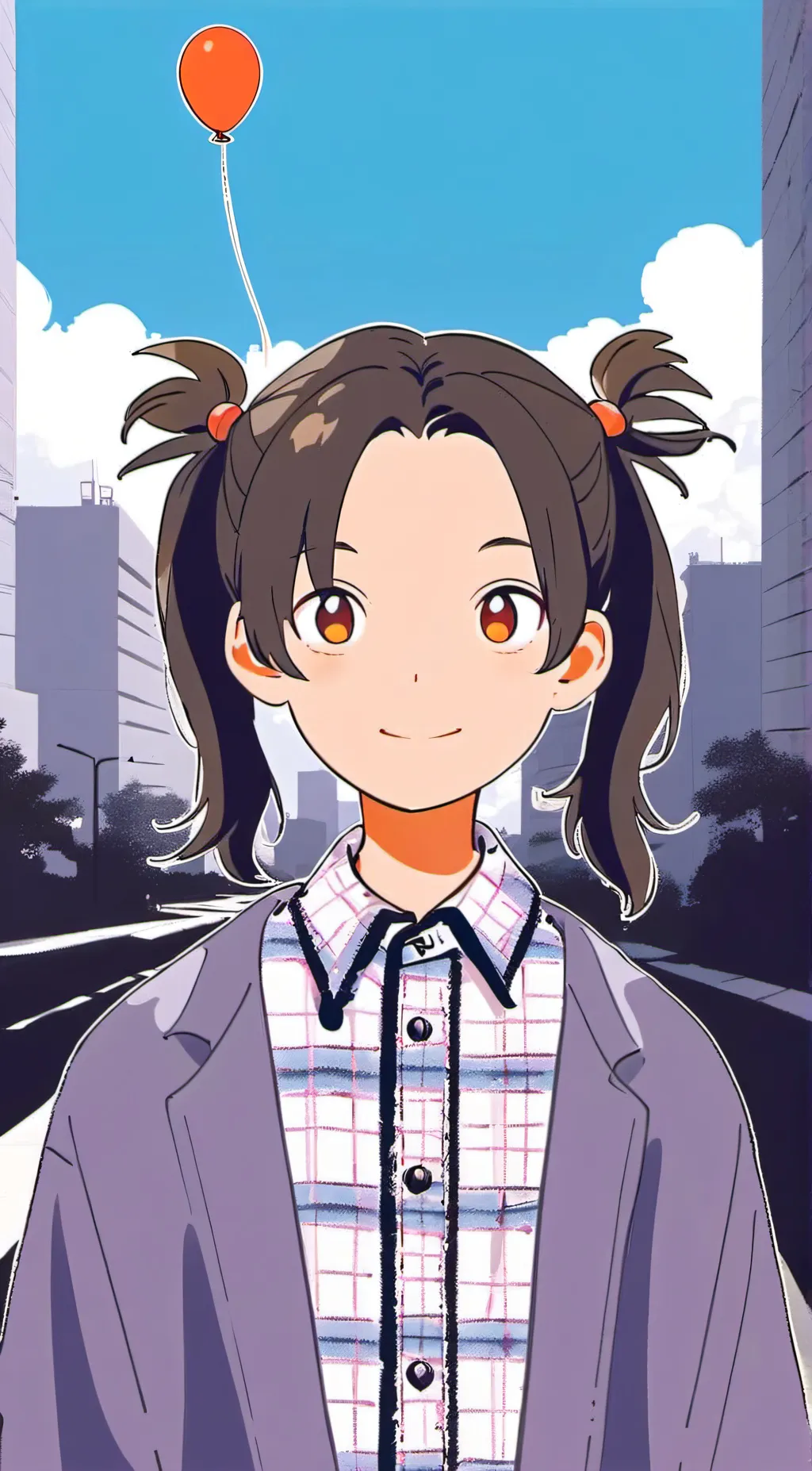 ai character: Luna background