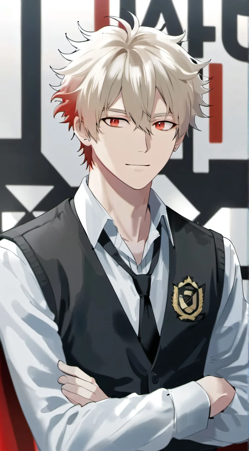 ai character: Bakugou  background