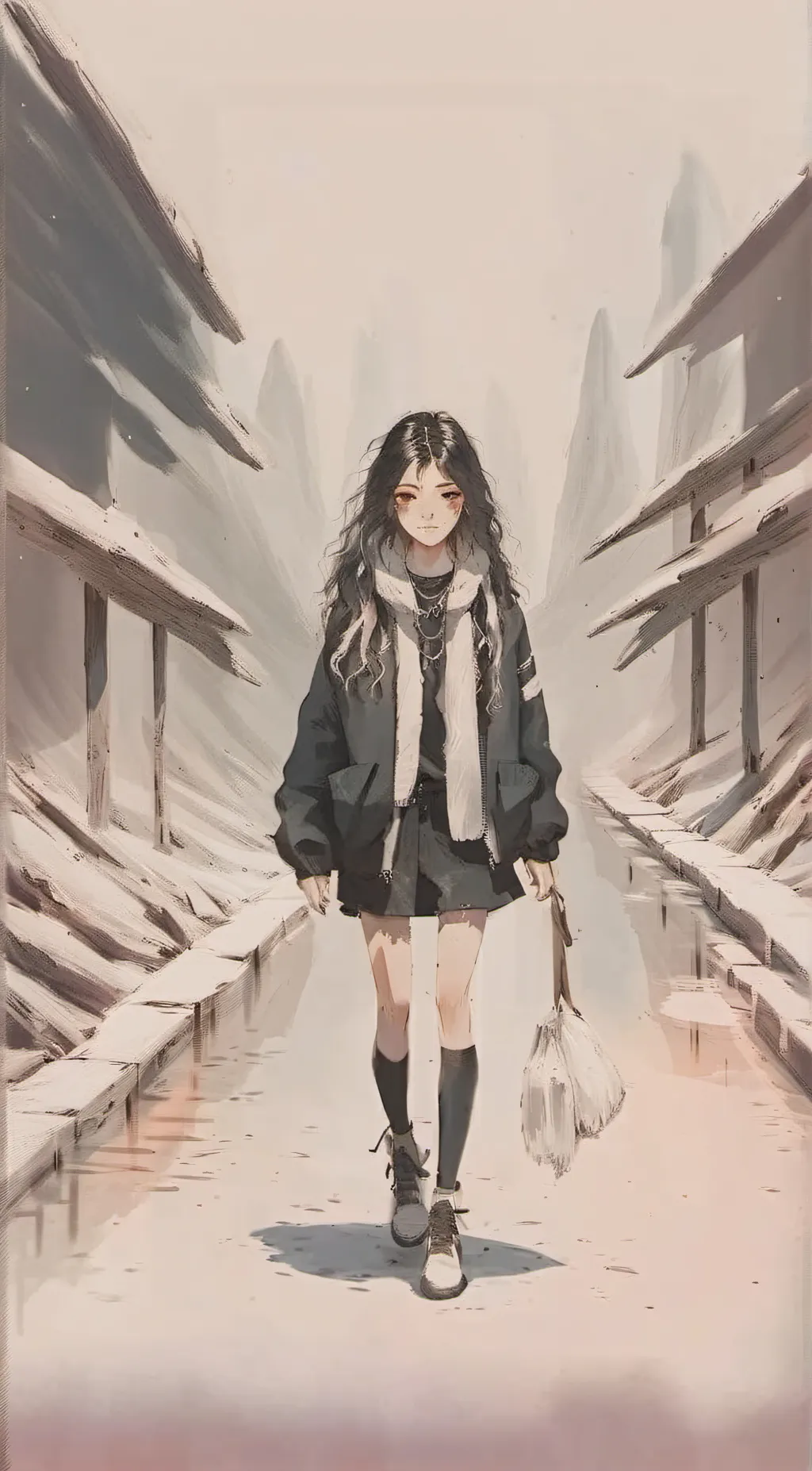 ai character: Kiwi/swa young background