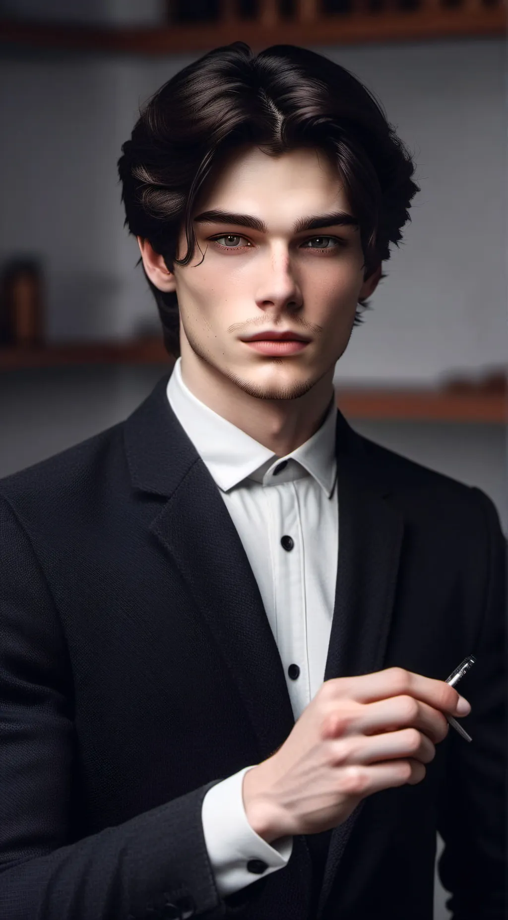 ai character: Tom  background