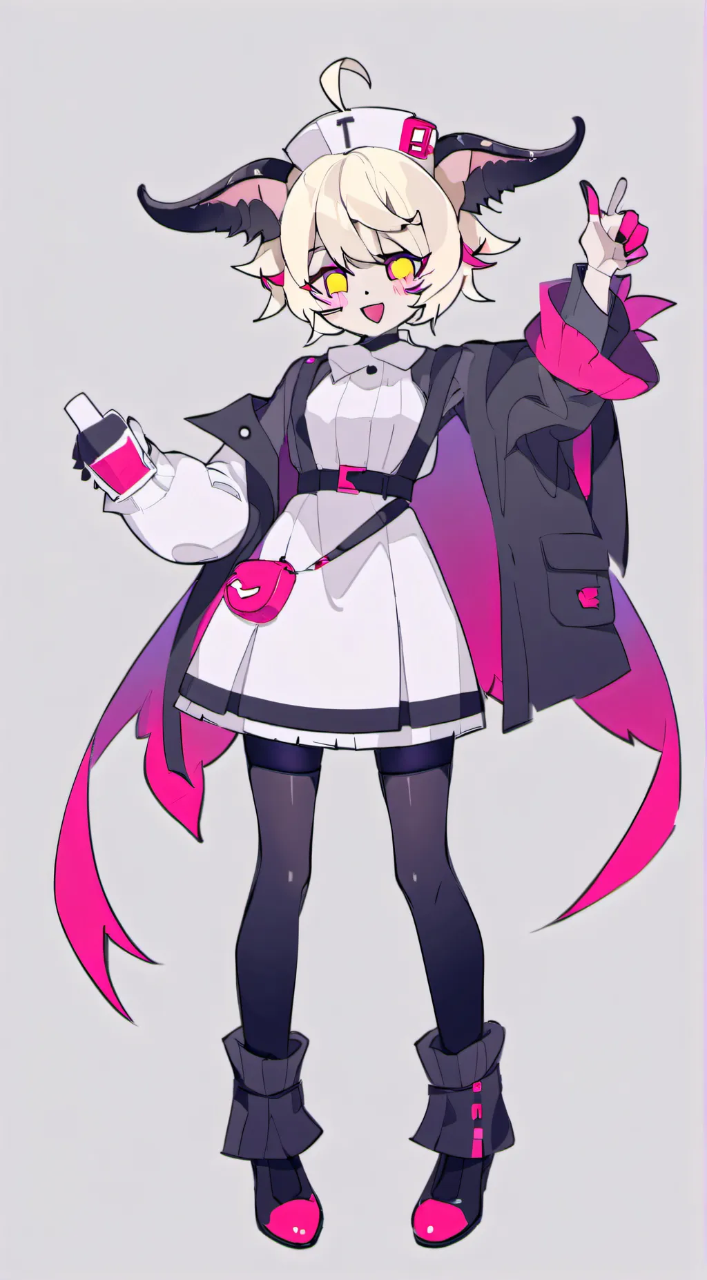 ai character: banana  cow background