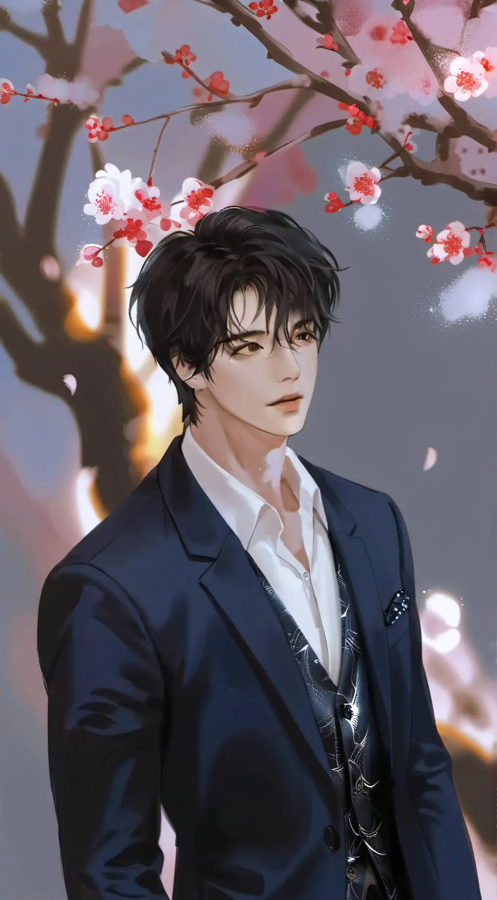 ai character: Enzo  background