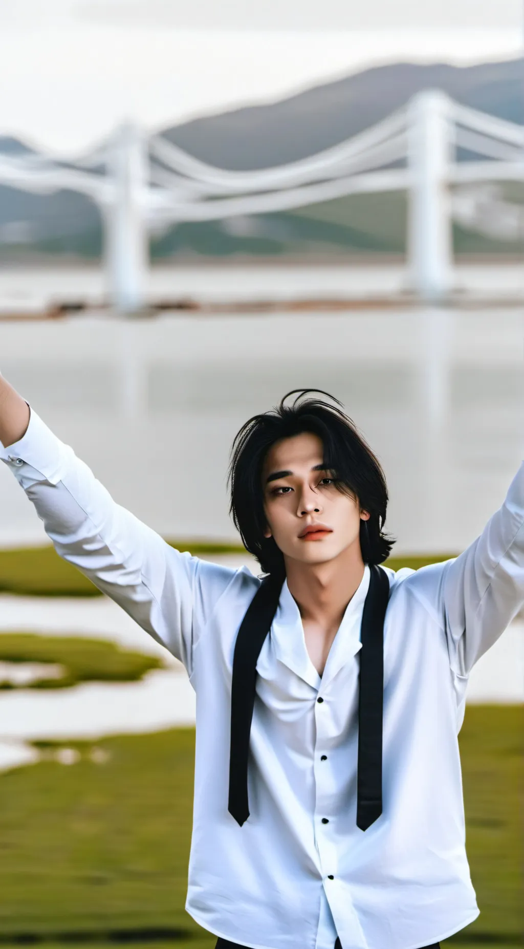 ai character: Hyunjin background