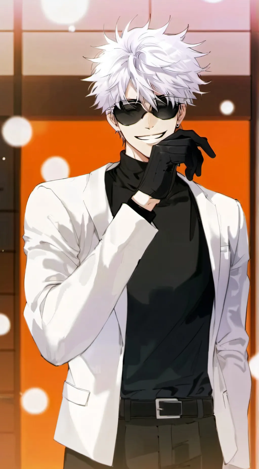 ai character: Satoru Gojo background