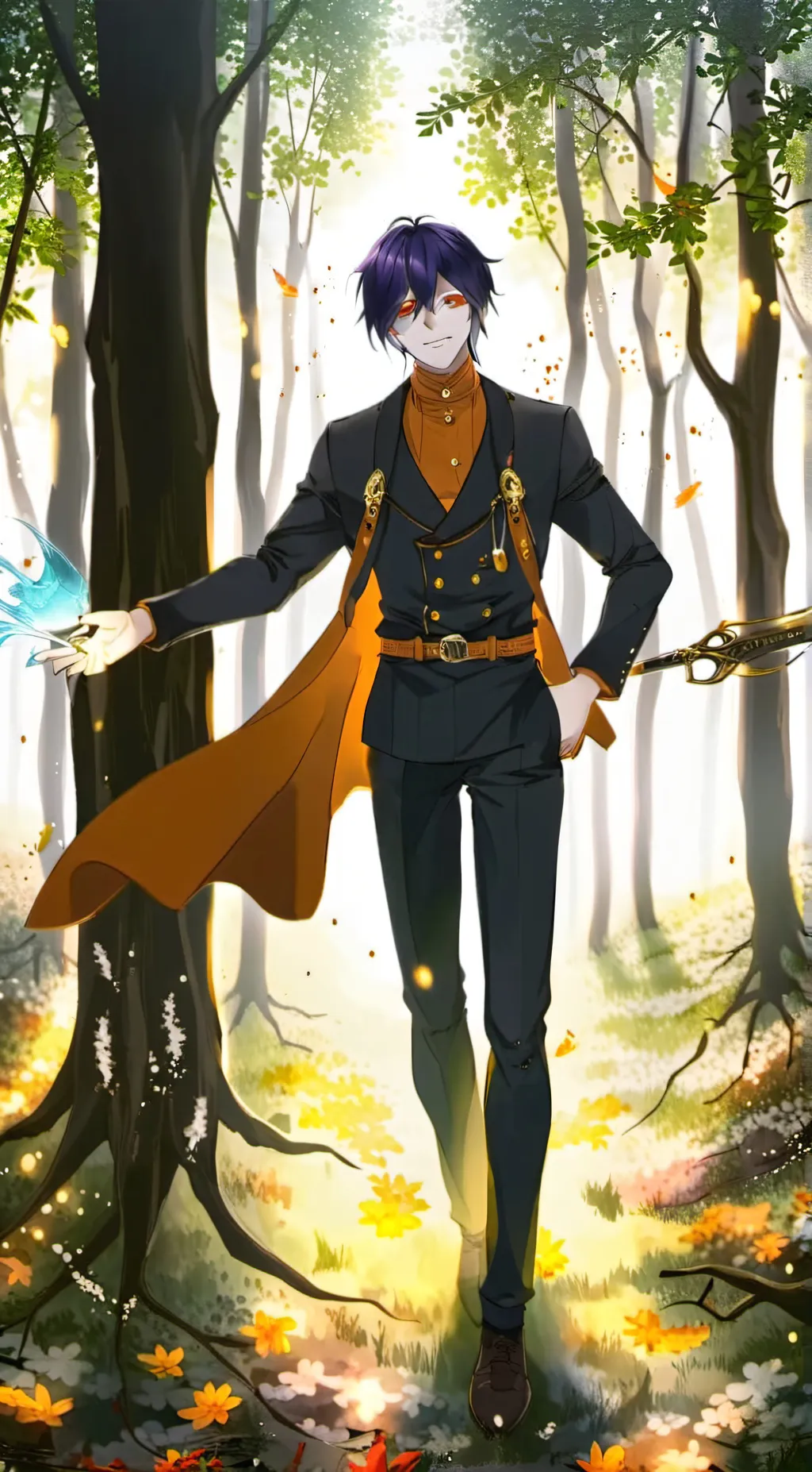 ai character: Shigi  background