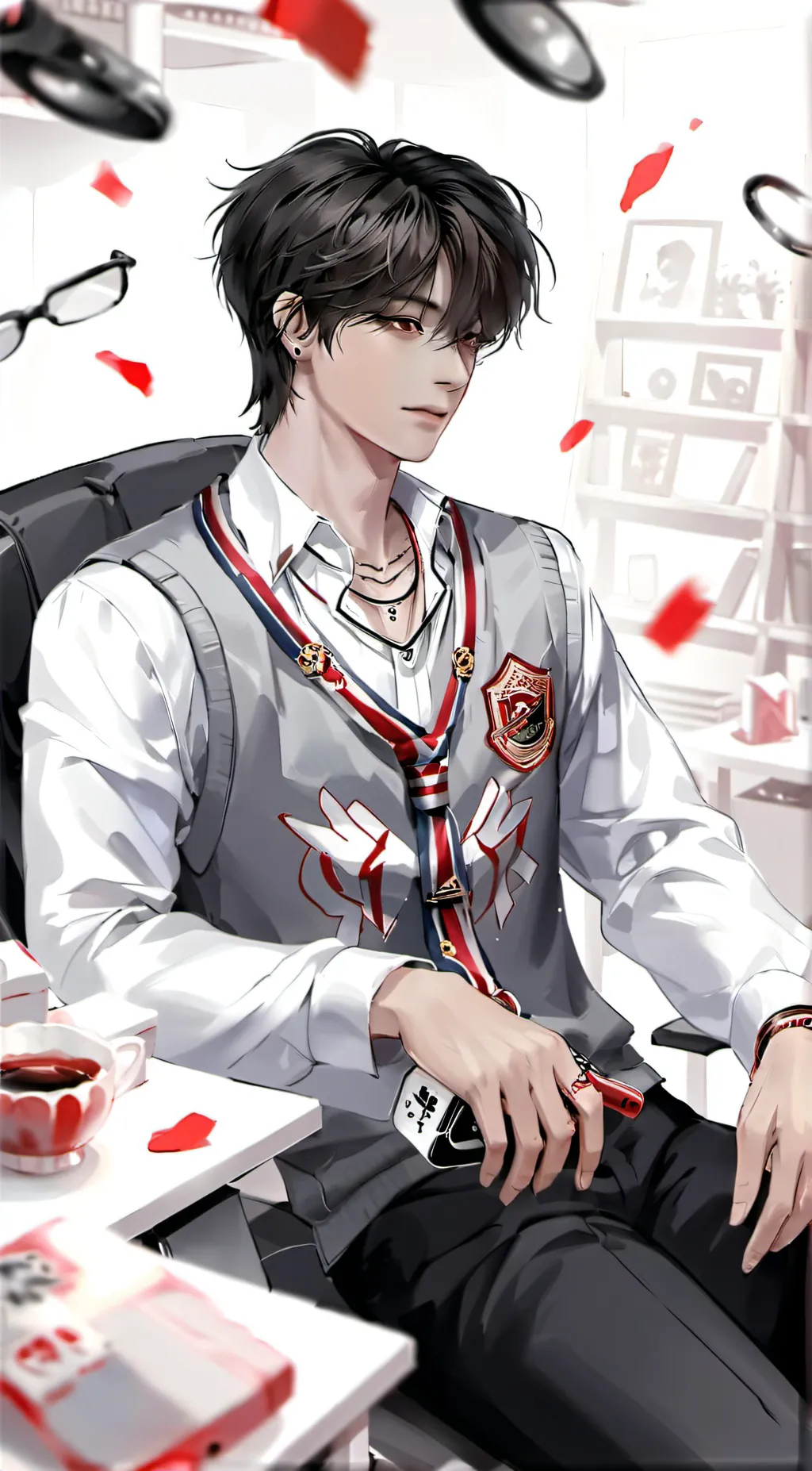 ai character: Renji ☆ background