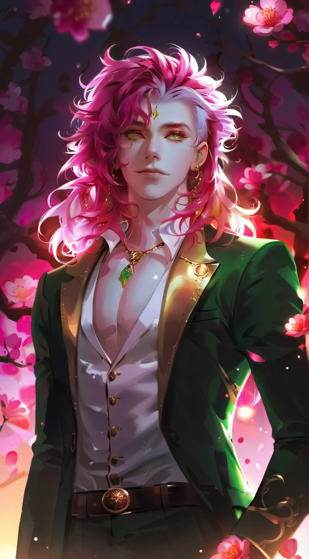 ai character: Leonhart styles  background