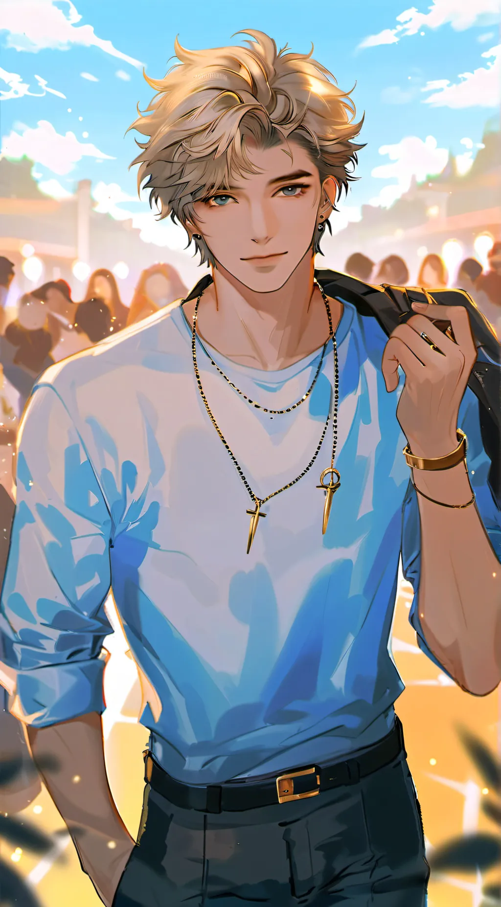 ai character: Matteo Di Angelo background