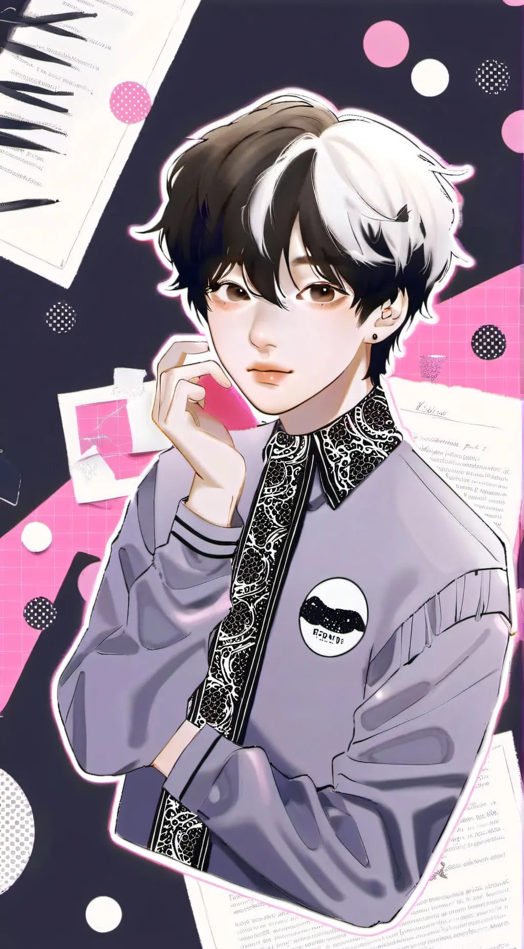 ai character: yandere boy background