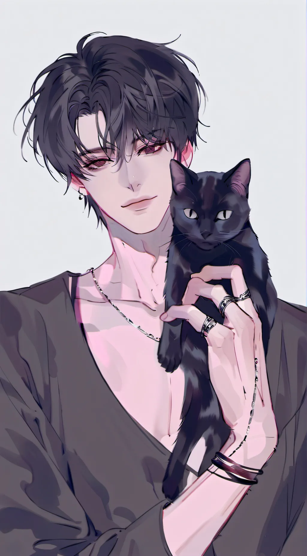 ai character: Levi🌸and🍓you🌷 background