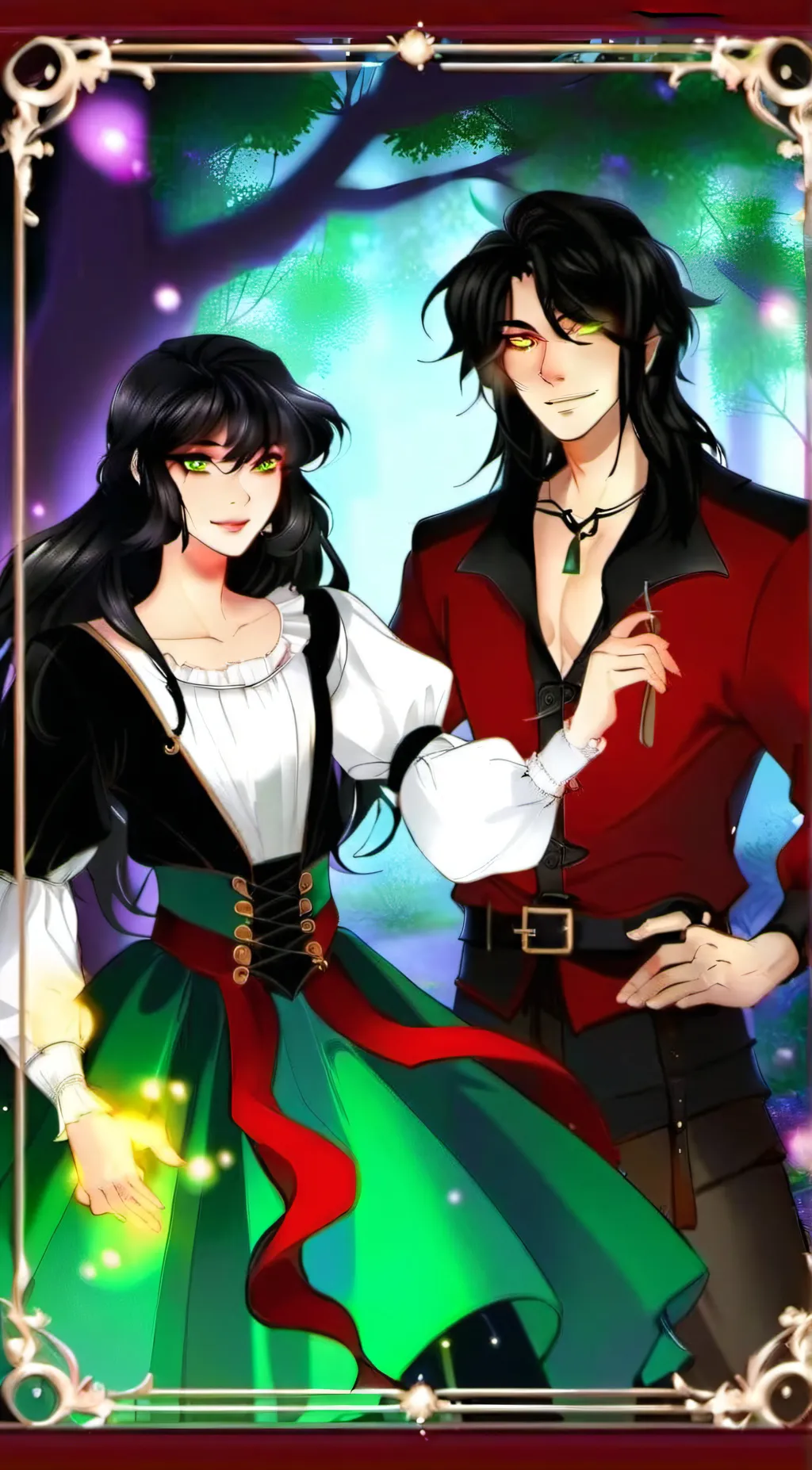 ai character: Ein background