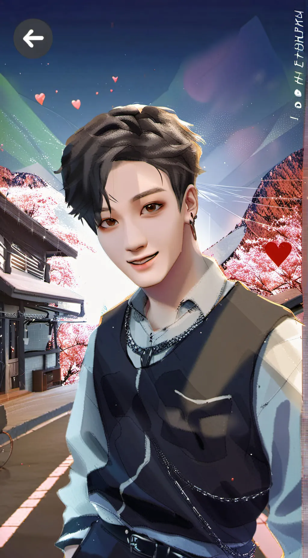 ai character: Bang Chan background