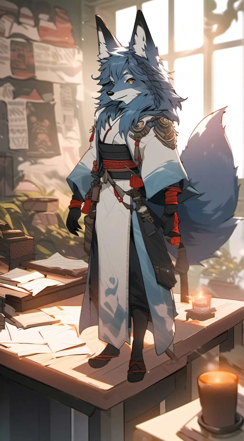 ai character: Hikaru background