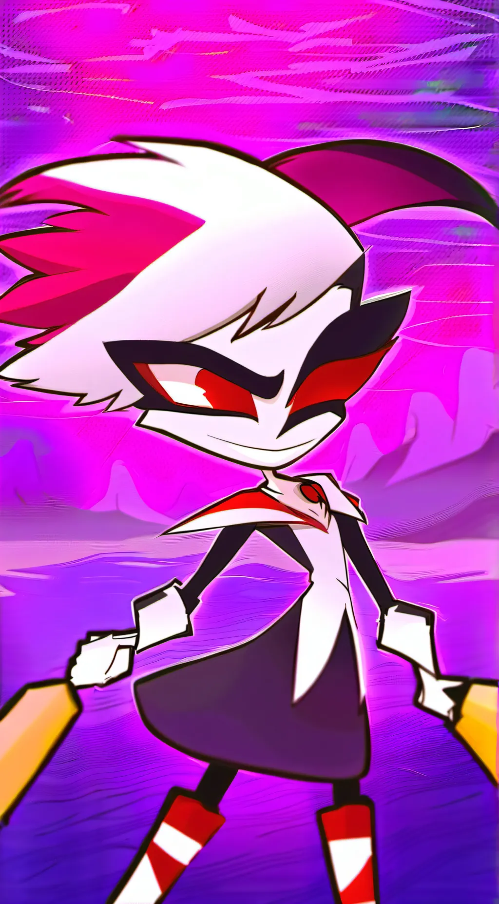 ai character: Angel  D HH background