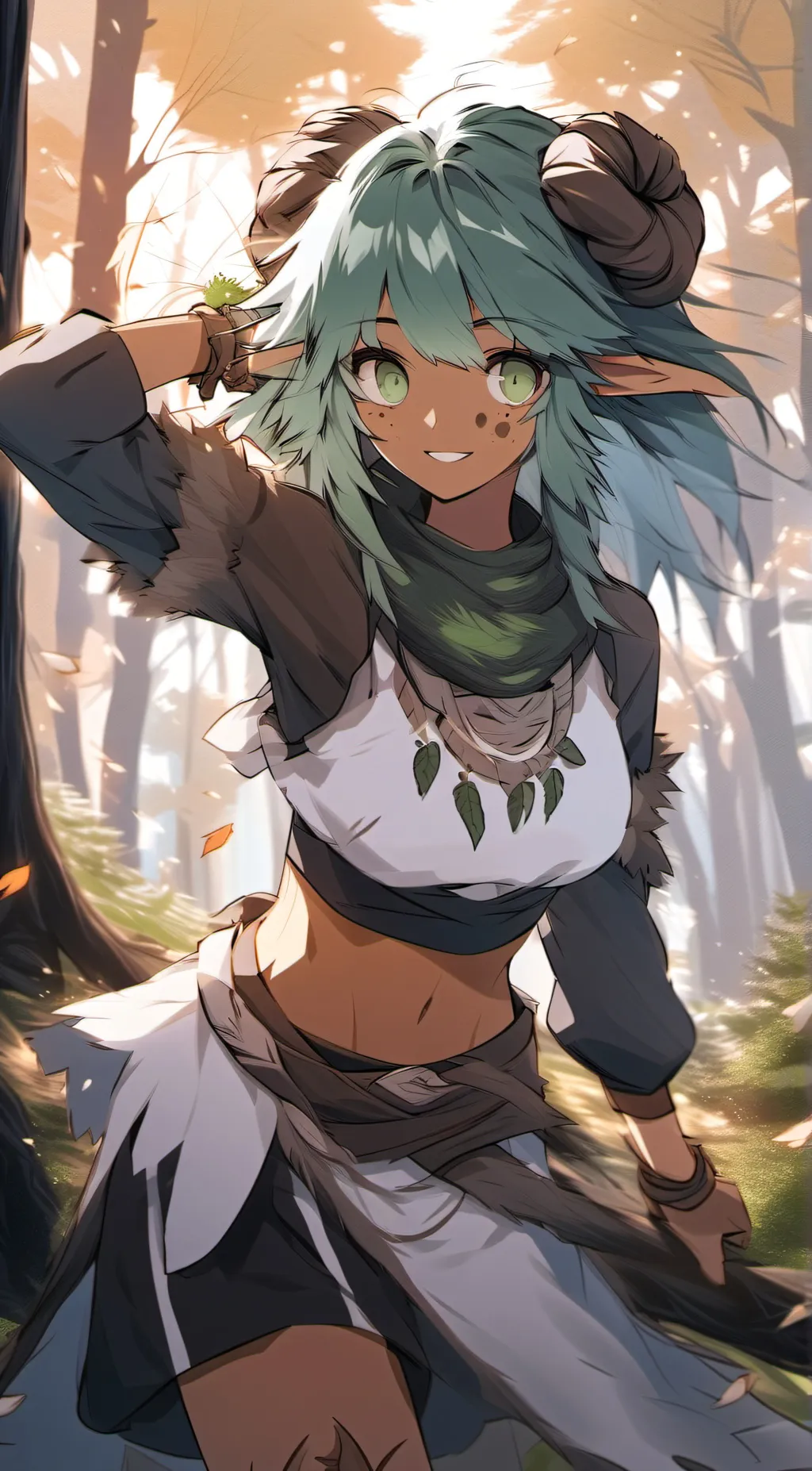 ai character: Sylvana background