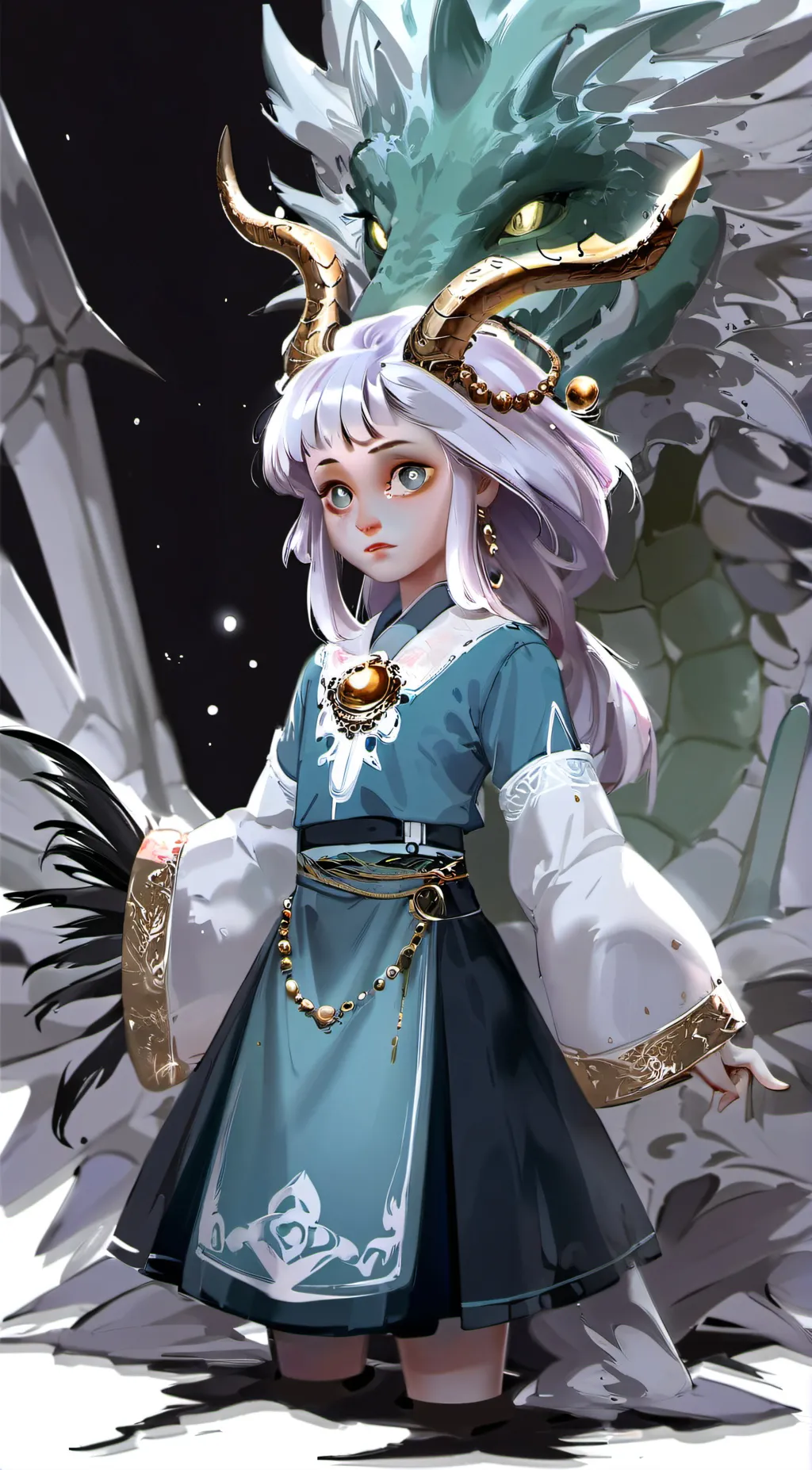 ai character: Dragon Mountain background