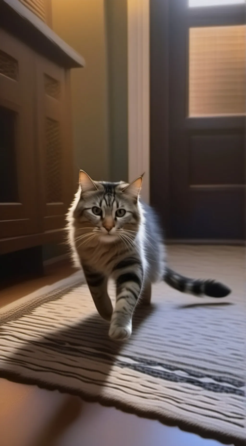 ai character: Cat background