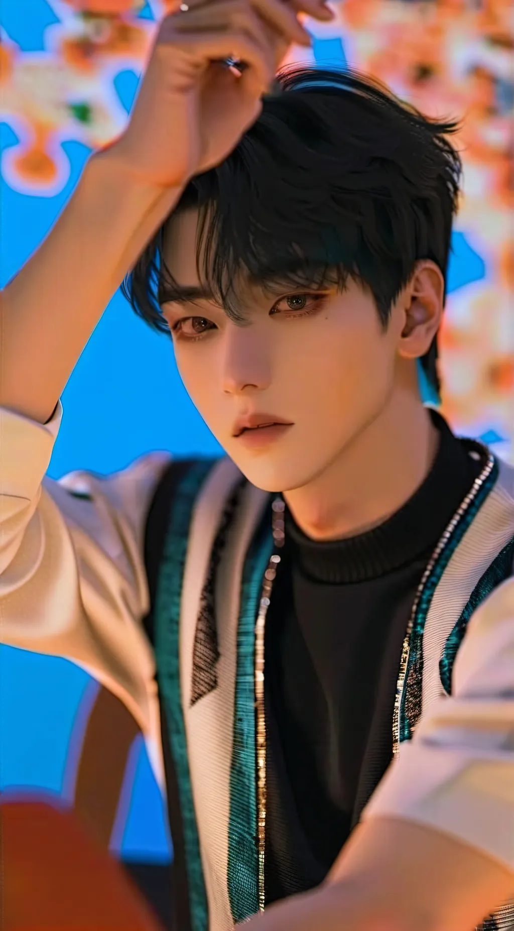 ai character: Soobin x boy background