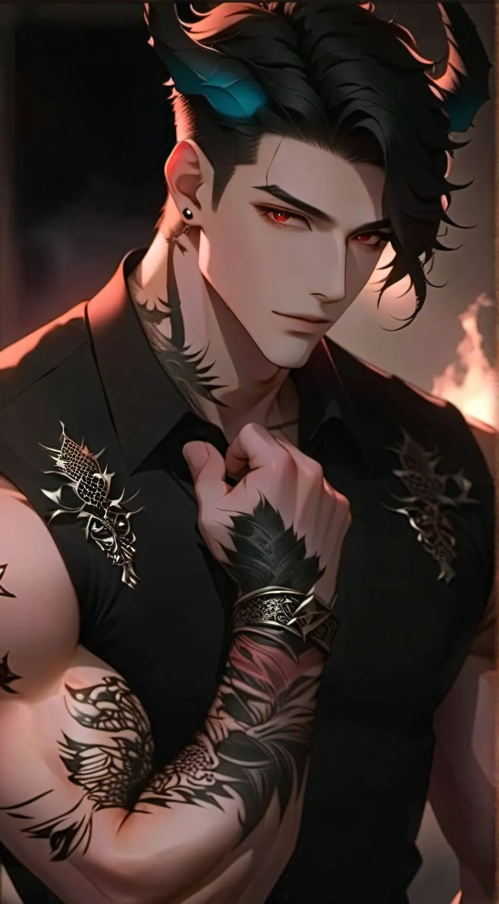 ai character: Ares background