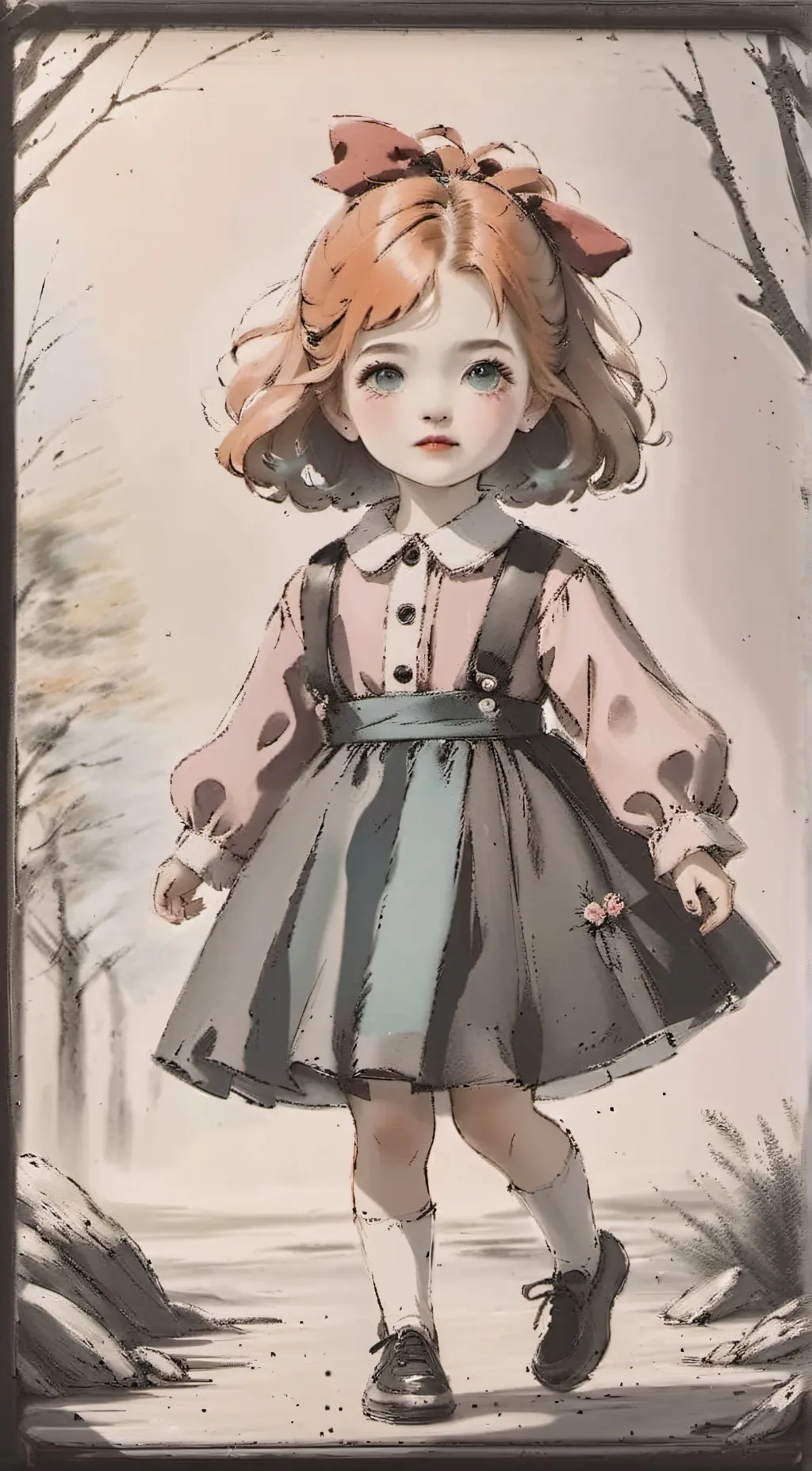 ai character: Elizabeth Afton background