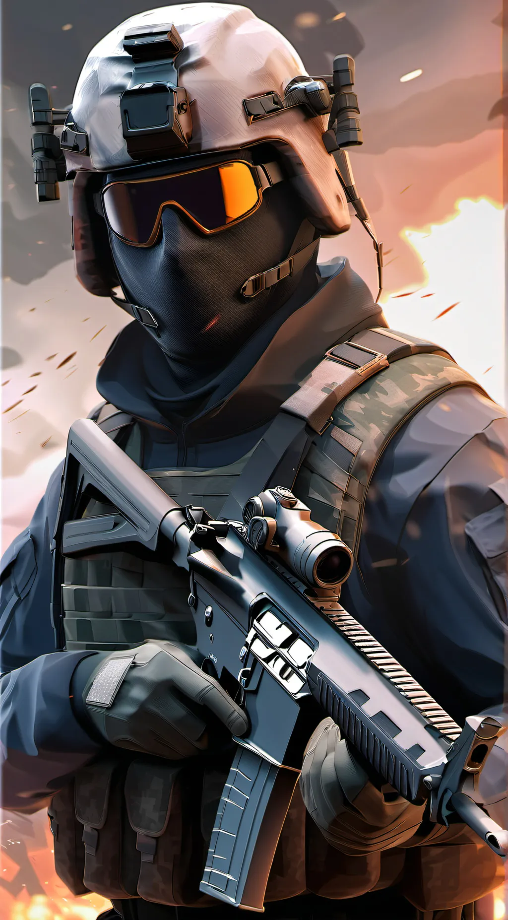 ai character: ♡.♡Konig○.○ background