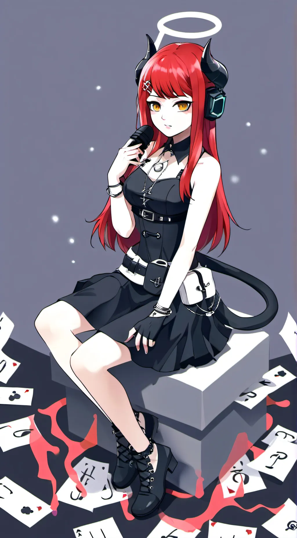 ai character: Velveeta background