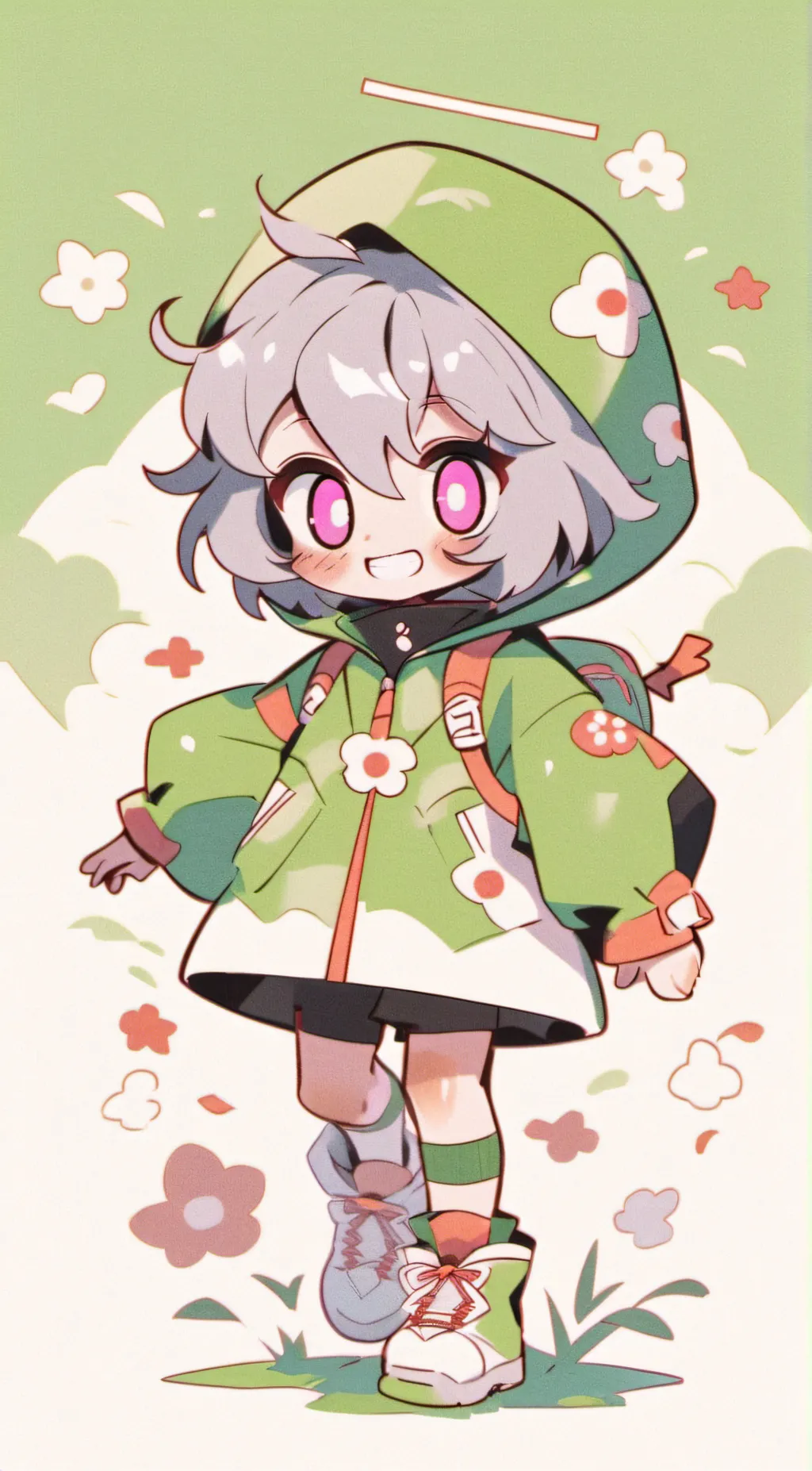 ai character: lily background