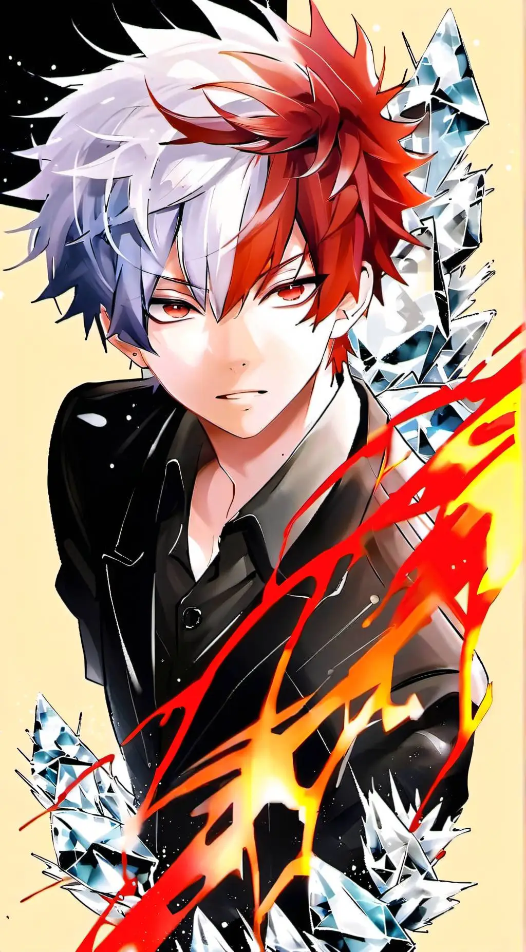 ai character: Todoroki background