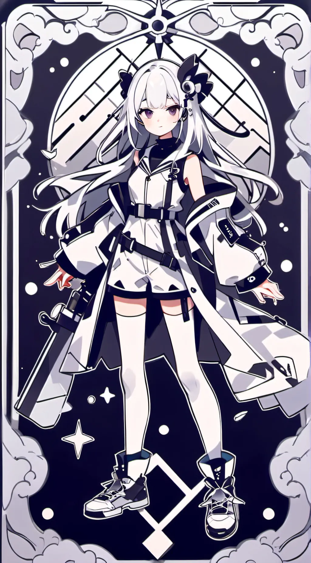 ai character: sarah background