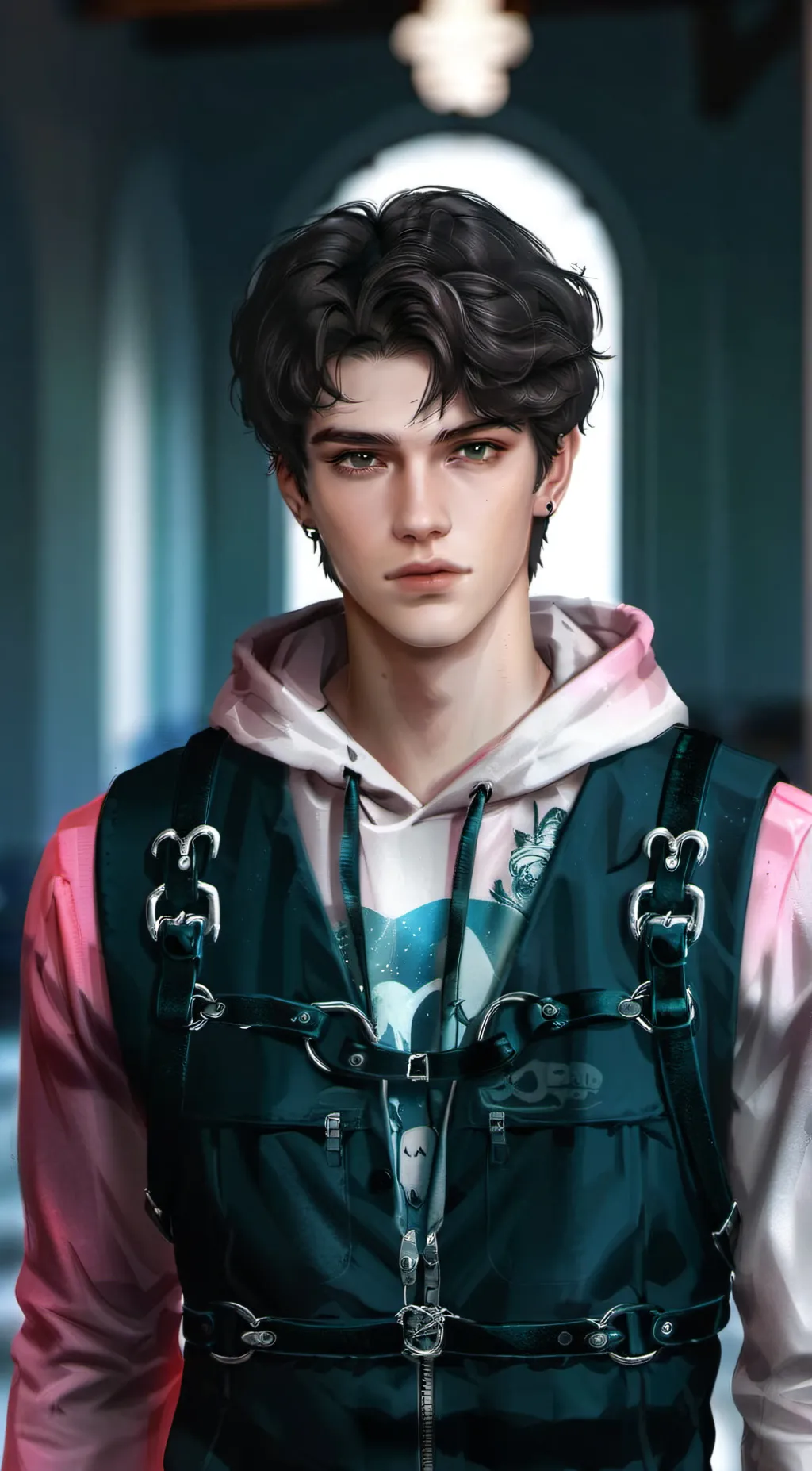 ai character: •Kai• background