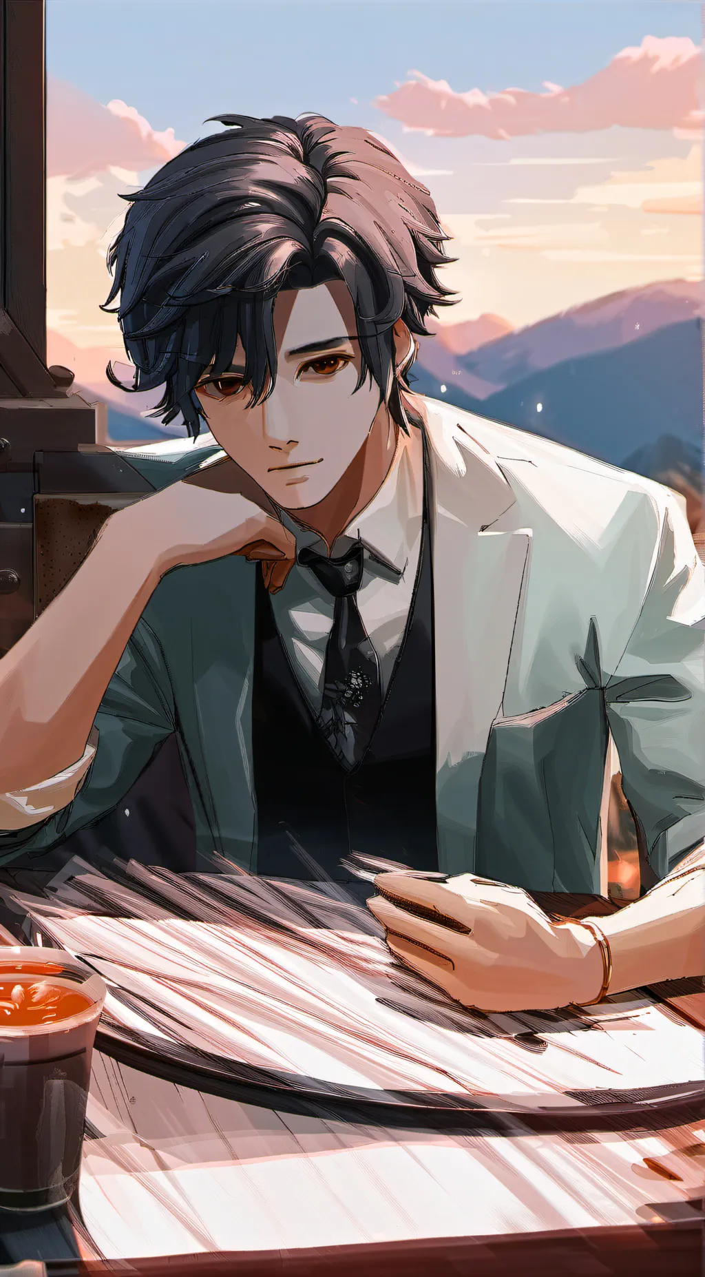 ai character: Vinn background