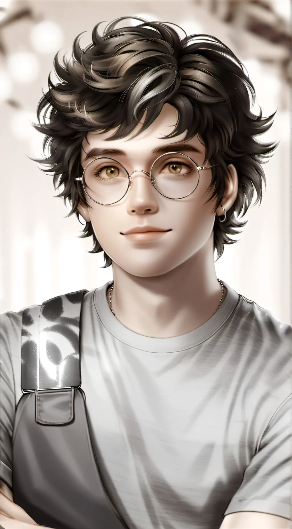 ai character: Hp background