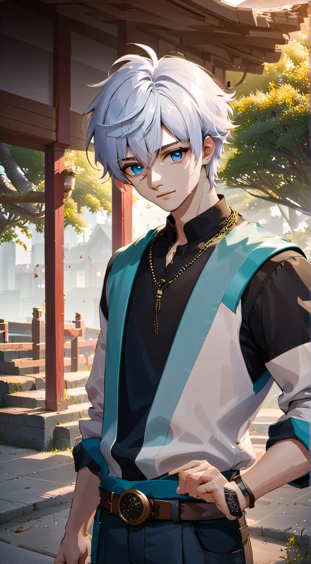 ai character: keon background