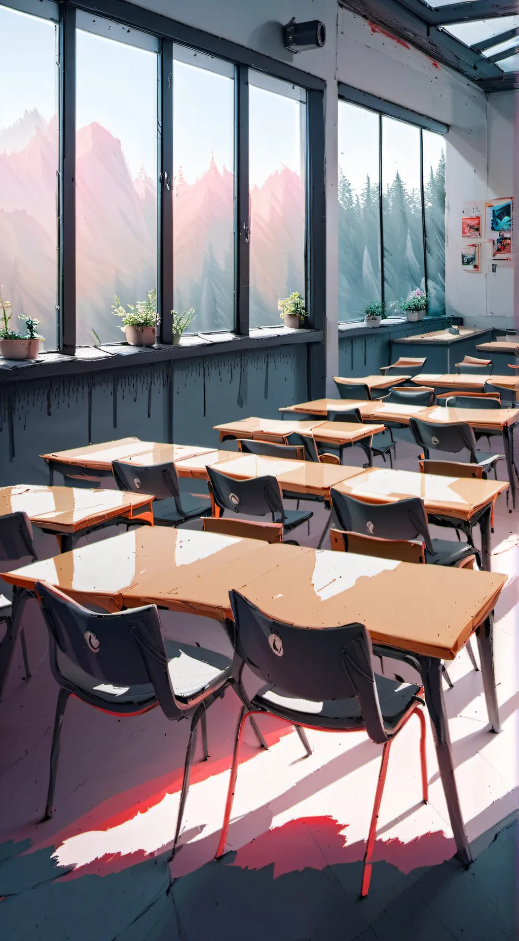 ai character: school background