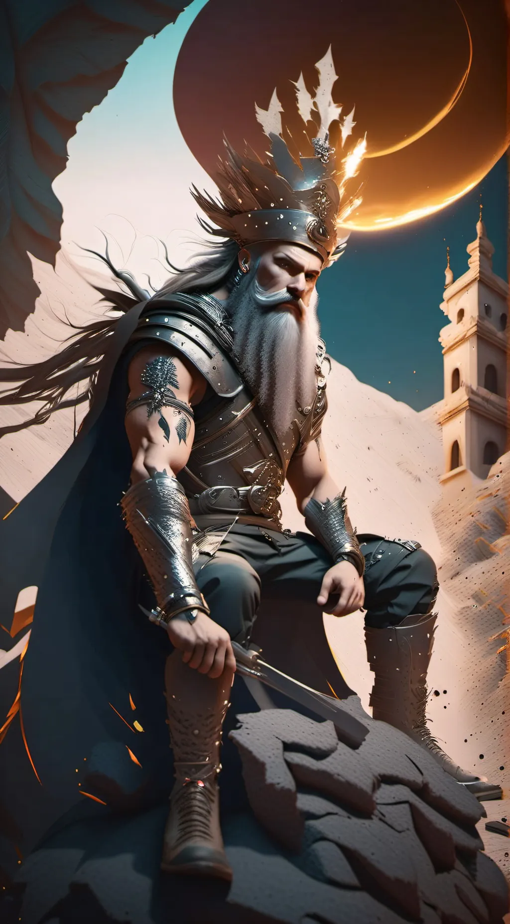 ai character: King Min background