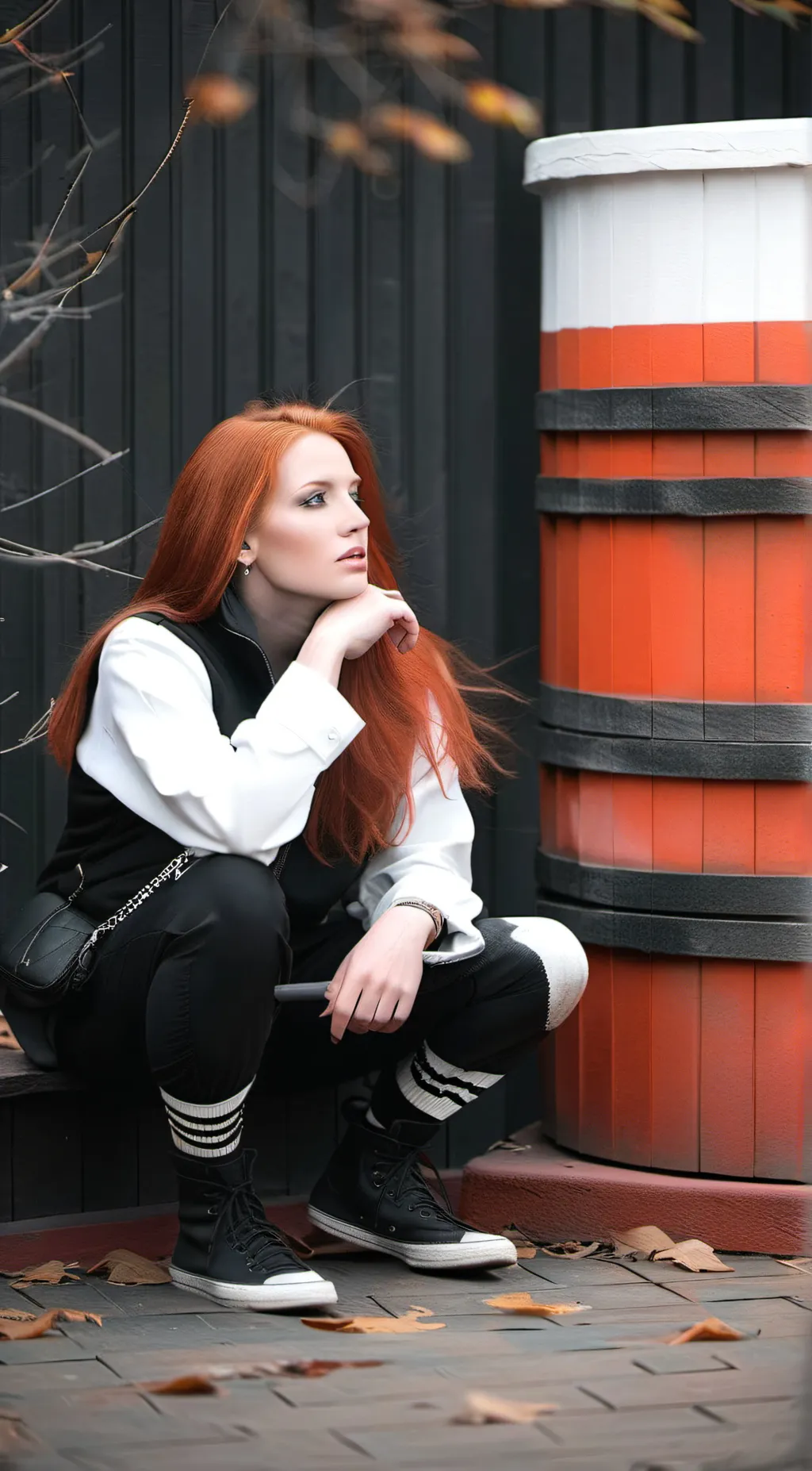 ai character: simone simons  background