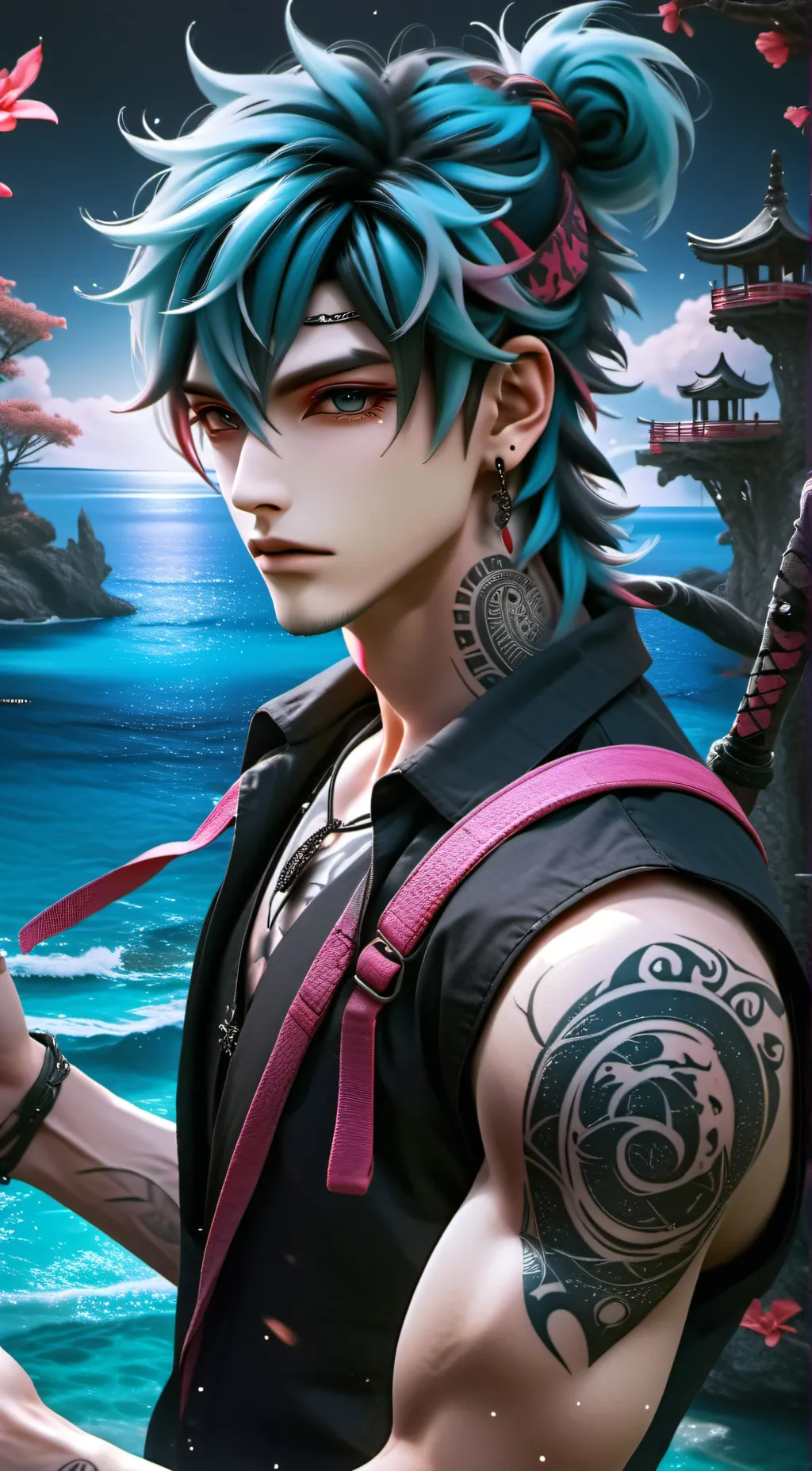 ai character: Xared Chevalier background