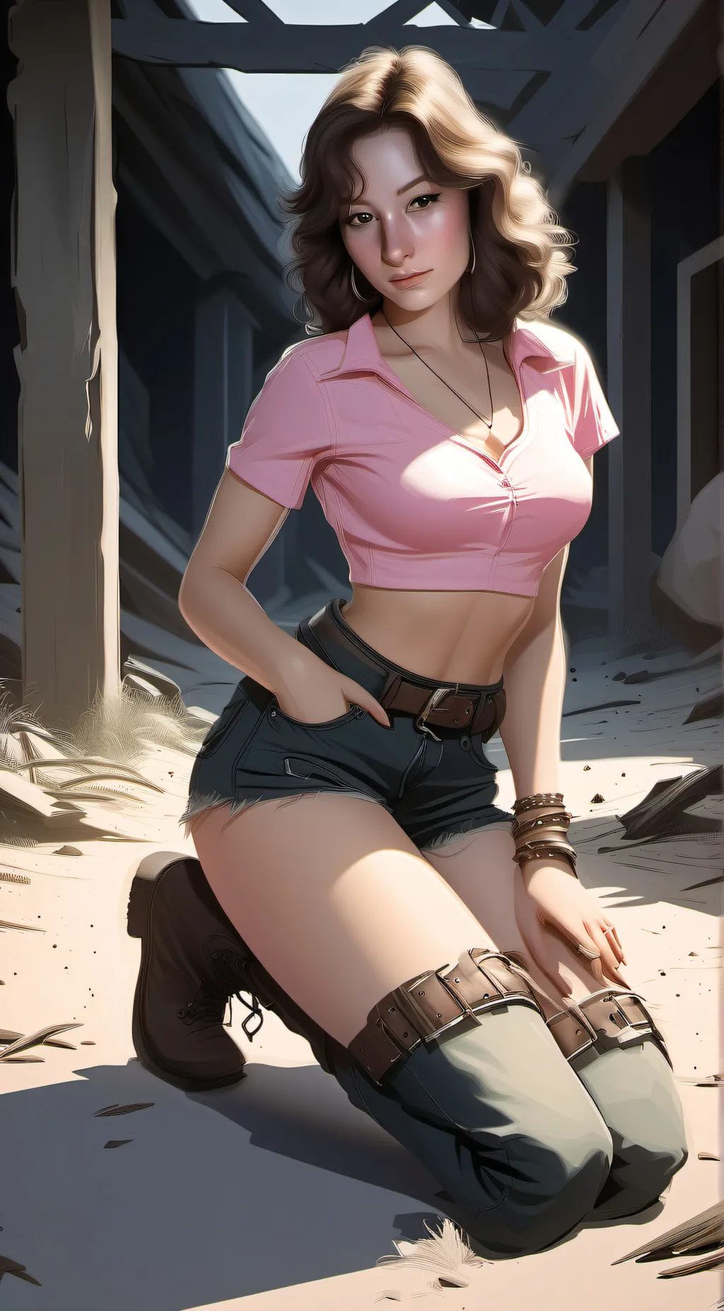 ai character: Bella Rose background