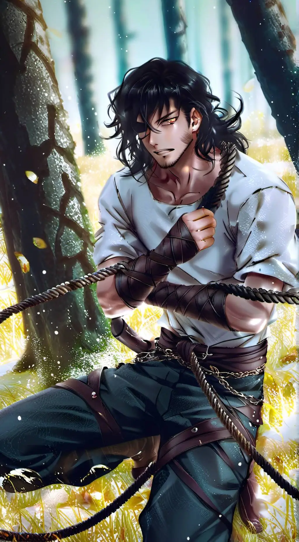 ai character: Katio background