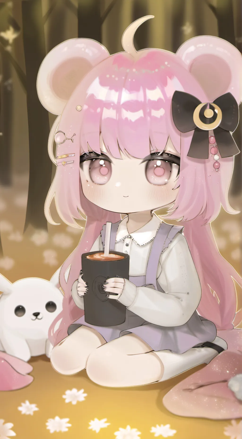 ai character: Berry background