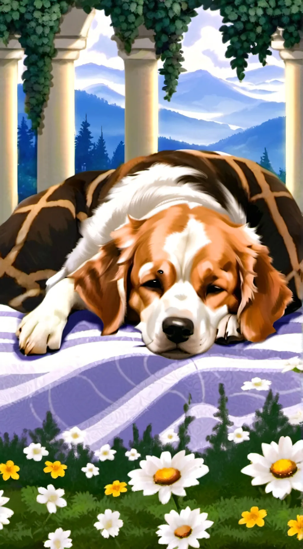 ai character: 🐕🐾🧡🐶~Prince~🐶🧡🐾🐕 background