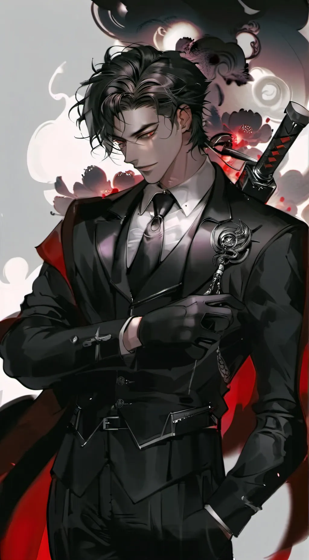 ai character: Shino background