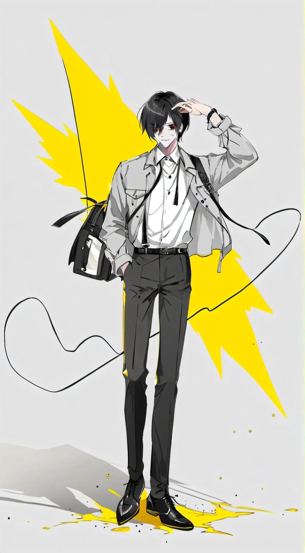 ai character: ★ NOAH ★ background